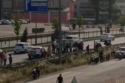 Bursa'da motosiklet yayaya çarptı: 2 yaralı