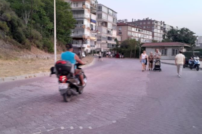 Mudanya sahilinde motosiklet işgali