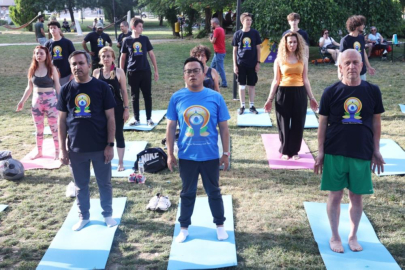 Nilüfer'de Yoga Günü’nü kutladılar