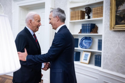 Stoltenberg, ABD Başkanı Joe Biden ile görüştü