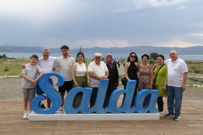 Salda Gölü bayramda 70 bin kişiyi ağırladı