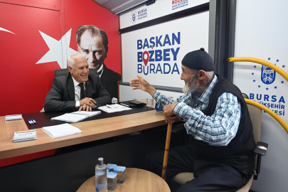 Başkan Bozbey makamını Büyükorhan’a taşıdı