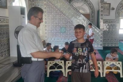 Bursa'da 11 yaşındaki Zafer'den örnek hareket