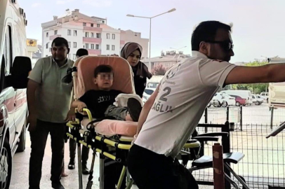 Bursa'da kahreden kaza: Çocuğun parmağı koptu