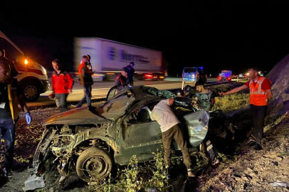 TEM’de feci kaza: 1 ölü, 2 yaralı