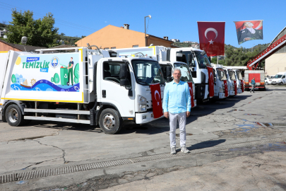 Mudanya’da temizlik filosu yeni araçlarla güçlendi