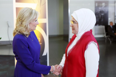 Emine Erdoğan, Biden'ın ev sahipliğindeki resepsiyona katıldı