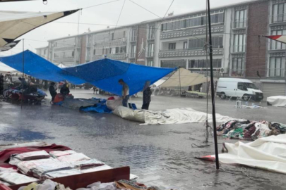 Gemlik sele teslim oldu, pazar göle döndü