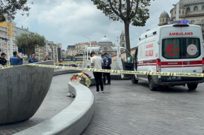 Taksim Meydanı’nda şüpheli ölüm