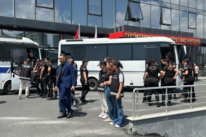 Fenomen soruşturmasında gözaltına alınan 45 şüpheli adliyede