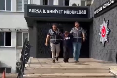 30 yıl hapis cezasıyla aranıyordu, Bursa'da yakalandı