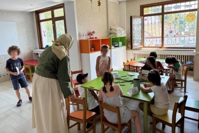 Anaokulunda şok görüntüler