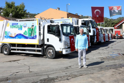 Mudanya’da bir ayda 5 bin ton evsel atık toplandı