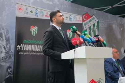 Başkan Çelik: Bursaspor’un hakkını kimseye yedirmeyiz