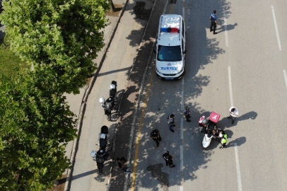 Bursa Emniyeti trafik denetimlerini aralıksız sürdürüyor