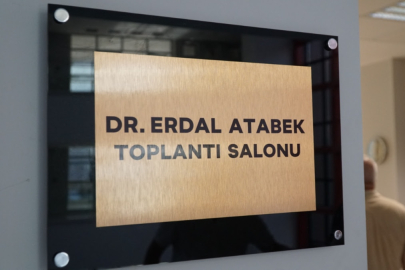 Dr. Erdal Atabek Toplantı Salonu açıldı