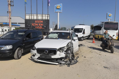 Bursa'da zincirleme kaza: 2 yaralı