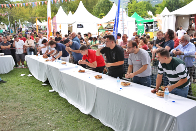 Bursa'da en çok yiyenlerin kazandığı festival