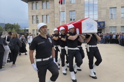 Kansere yenik düşen emekli polise, Bursa'da son vazife