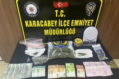 Karacabey'de uyuşturucu tacirleri tutuklandı