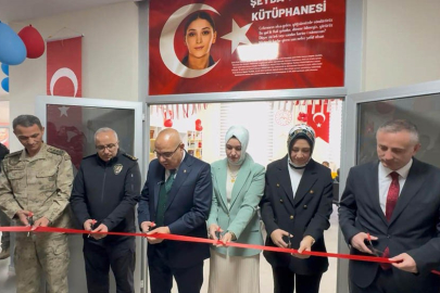 Şehit Polis Şeyda Yılmaz Kütüphanesi açılışı gerçekleştirildi