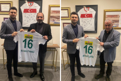 Bursaspor Başkanı Enes Çelik’ten TFF’ye ziyaret