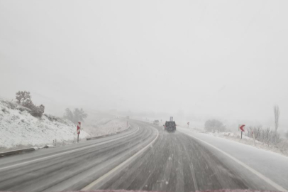 Domaniç-İnegöl dağ yolu ağır vasıtalara kapatıldı