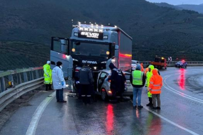 Bursa'da korkunç kaza: 1 ölü, 2 yaralı