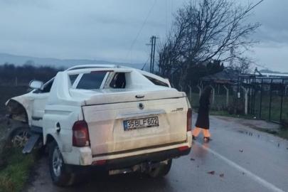 Bursa'da feci kaza: 1 yaralı