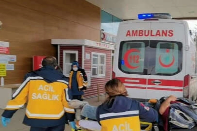 Bursa'da yem karma makinesine elini kaptıran işçi yaralandı