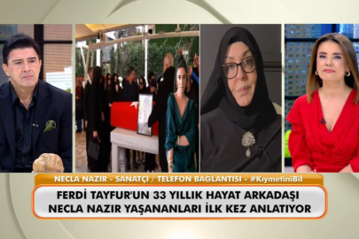 Necla Nazır, cenazede yaşanan gerilim hakkında konuştu