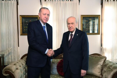 Erdoğan-Bahçeli görüşmesi sona erdi