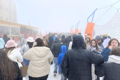 Uludağ'da izdiham...