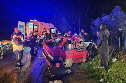 Bursa'da feci kaza! 1 ölü, 1'i ağır 3 yaralı